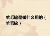 羊毛轮是做什么用的（羊毛轮）