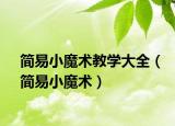 简易小魔术教学大全（简易小魔术）