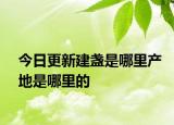 今日更新建盏是哪里产地是哪里的