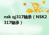 nsk qj317轴承（NSK2317轴承）