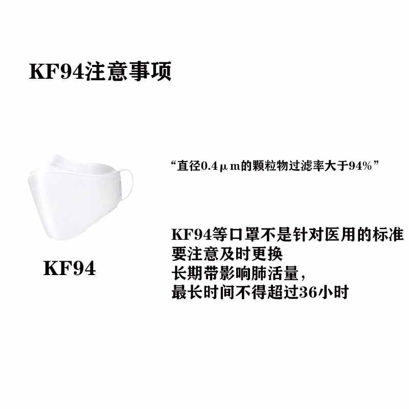 KF9KN9N95口罩科普对比贴
