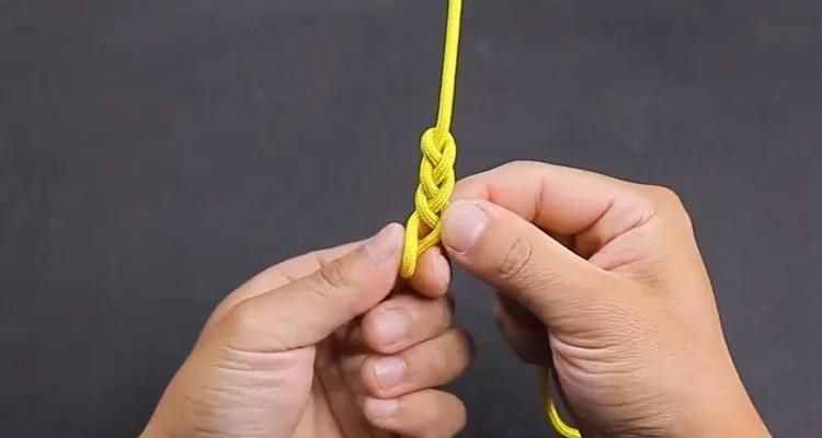 手链编绳图解，可做成手链，非常漂亮好看