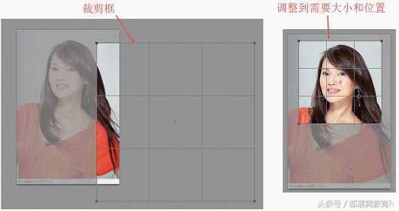 ps实用技能：如何统一裁剪图片大小