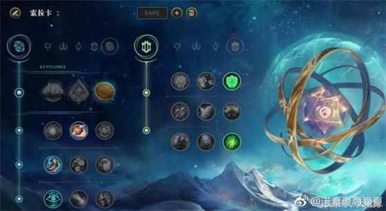 LOL-新版本：新赛季辅助符文天赋不会点怎么办？诺夏全套都在这！