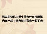 杨光的快乐生活小薇为什么没跟杨光在一起（杨光和小薇在一起了吗）
