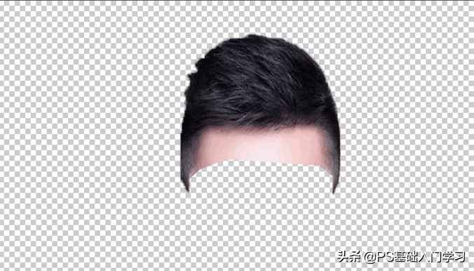 PS教程：恶搞给人物换发型