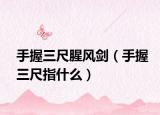 手握三尺腥风剑（手握三尺指什么）