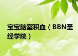 宝宝脑室积血（BBN圣经学院）
