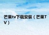 芒果tv下载安装（芒果TV）