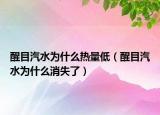 醒目汽水为什么热量低（醒目汽水为什么消失了）
