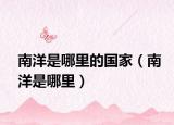南洋是哪里的国家（南洋是哪里）
