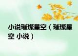 小说璀璨星空（璀璨星空 小说）