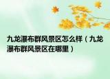 九龙瀑布群风景区怎么样（九龙瀑布群风景区在哪里）