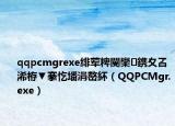 qqpcmgrexe绯荤粺閿欒鎸夊叾浠栫▼搴忔墦涓嶅紑（QQPCMgr.exe）