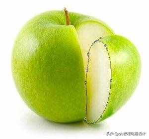 PS合成苹果外壳桔子果实效果