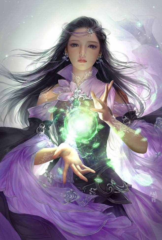 古风美图控的福音来了，大葱君笔下的二次元古风美女霸气十足
