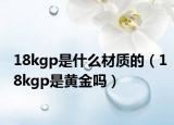 18kgp是什么材质的（18kgp是黄金吗）