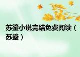 苏鎏小说完结免费阅读（苏鎏）