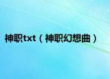 神职txt（神职幻想曲）