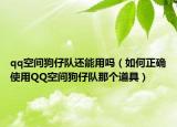 qq空间狗仔队还能用吗（如何正确使用QQ空间狗仔队那个道具）
