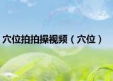 穴位拍拍操视频（穴位）