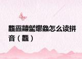 龘靐齉齾爩鱻怎么读拼音（龘）