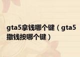 gta5拿钱哪个键（gta5撒钱按哪个键）