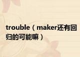 trouble（maker还有回归的可能嘛）