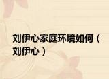 刘伊心家庭环境如何（刘伊心）