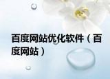 百度网站优化软件（百度网站）