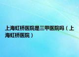 上海虹桥医院是三甲医院吗（上海虹桥医院）