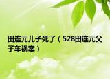 田连元儿子死了（528田连元父子车祸案）