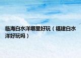 临海白水洋哪里好玩（福建白水洋好玩吗）