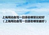 上海周边自驾一日游去哪里比较好（上海周边自驾一日游去哪里最好）