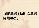 fzl的意思（fzl什么意思网络用语）