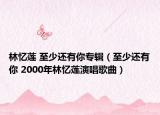 林忆莲 至少还有你专辑（至少还有你 2000年林忆莲演唱歌曲）