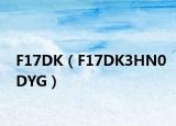 F17DK（F17DK3HN0DYG）