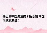 杨志刚中国男演员（杨志刚 中国内地男演员）