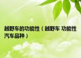 越野车的功能性（越野车 功能性汽车品种）