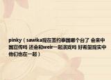 pinky（sawika现在签约泰国哪个台了 会来中国宣传吗 还会和weir一起演戏吗 好希望现实中他们也在一起）