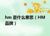 hm 是什么意思（HM 品牌）