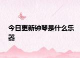 今日更新钟琴是什么乐器
