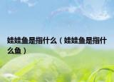 娃娃鱼是指什么（娃娃鱼是指什么鱼）