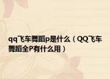 qq飞车舞蹈p是什么（QQ飞车舞蹈全P有什么用）