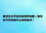 御龙在天手游羽扇进阶秘籍（御龙在天玩羽扇怎么加技能点）