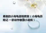 勇敢的小海龟游戏教案（小海龟历险记 一款动作敏捷小游戏）