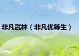 非凡武林（非凡优等生）