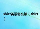 shirt英语怎么读（shirt）