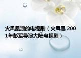 火凤凰演的电视剧（火凤凰 2001年彭军导演大陆电视剧）