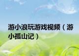 游小浪玩游戏视频（游小孤山记）